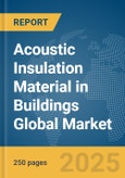 Acoustic Insulation Material in Buildings Global Market Report 2025- Product Image