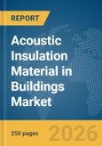 Acoustic Insulation Material in Buildings Market Report 2026- Product Image