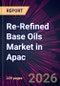 Re-Refined Base Oils Market in Apac 2026-2030 - Product Thumbnail Image