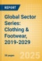 Global Sector Series: Clothing & Footwear, 2019-2029 - Product Thumbnail Image