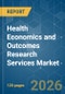 Health Economics and Outcomes Research (HEOR) Services - Market Share Analysis, Industry Trends & Statistics, Growth Forecasts (2026-2031) - Product Thumbnail Image