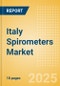 Italy Spirometers Market Outlook to 2033 - Portable and Handheld Spirometers and PC Based Spirometers - Product Thumbnail Image
