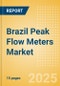 Brazil Peak Flow Meters Market Outlook to 2033 - Peak Flow Meters - Product Thumbnail Image