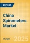 China Spirometers Market Outlook to 2033 - Portable and Handheld Spirometers and PC Based Spirometers - Product Thumbnail Image
