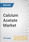 Calcium Acetate Market by Function, Form, Application, End-Use Industry, and Region - Global Forecast to 2030 - Product Thumbnail Image