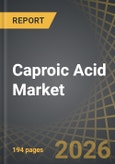 Caproic Acid Market Till 2035: Distribution by Type of Purity, Type of Application, Type of Grade, Type of Form, Type of End User, and Geographical Regions: Industry Trends and Global Forecast- Product Image