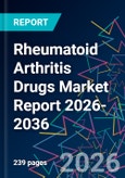 Rheumatoid Arthritis Drugs Market Report 2026-2036- Product Image