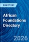 African Foundations Directory - Product Image