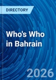 Who's Who in Bahrain- Product Image