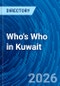 Who's Who in Kuwait - Product Thumbnail Image