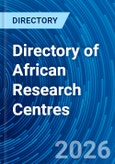 Directory of African Research Centres- Product Image