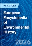European Encyclopedia of Environmental History- Product Image