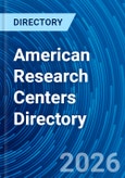 American Research Centers Directory- Product Image