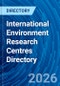 International Environment Research Centres Directory - Product Thumbnail Image