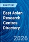 East Asian Research Centres Directory - Product Image