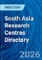 South Asia Research Centres Directory - Product Image