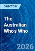 The Australian Who's Who- Product Image