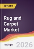 Rug and Carpet Market Report: Trends, Forecast and Competitive Analysis to 2031- Product Image