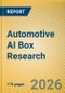 Automotive AI Box Research Report, 2026 - Product Thumbnail Image