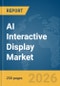 AI Interactive Display Market Report 2026 - Product Thumbnail Image
