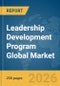 Leadership Development Program Global Market Report 2026 - Product Thumbnail Image