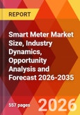 Smart Meter Market Size, Industry Dynamics, Opportunity Analysis and Forecast 2026-2035- Product Image
