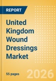 United Kingdom Wound Dressings Market Outlook to 2033 - Advanced Wound Dressings, Wound Contact Layers and Superabsorbents- Product Image