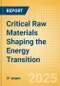 Critical Raw Materials Shaping the Energy Transition - 2025 - Product Thumbnail Image