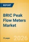 BRIC Peak Flow Meters Market Outlook to 2033 - Peak Flow Meters - Product Thumbnail Image