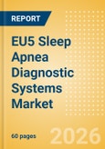 EU5 Sleep Apnea Diagnostic Systems Market Outlook to 2033 - Fixed Polysomnography Systems and Portable Polysomnography Systems- Product Image