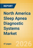 North America Sleep Apnea Diagnostic Systems Market Outlook to 2033 - Fixed Polysomnography Systems and Portable Polysomnography Systems- Product Image