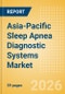 Asia-Pacific Sleep Apnea Diagnostic Systems Market Outlook to 2033 - Fixed Polysomnography Systems and Portable Polysomnography Systems - Product Thumbnail Image