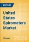 United States Spirometers Market Outlook to 2033 - Portable and Handheld Spirometers and PC Based Spirometers - Product Image