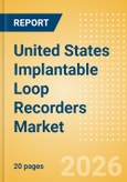 United States Implantable Loop Recorders (ILR) Market Outlook to 2033 - Implantable Loop Recorders (ILR)- Product Image