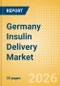 Germany Insulin Delivery Market Outlook to 2033 - Insulin Pens and Insulin Pumps - Product Thumbnail Image