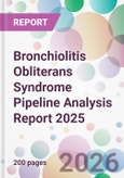 Bronchiolitis Obliterans Syndrome Pipeline Analysis Report 2025- Product Image