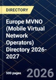Europe MVNO (Mobile Virtual Network Operators) Directory 2026-2027- Product Image