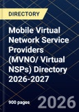 Mobile Virtual Network Service Providers (MVNO/ Virtual NSPs) Directory 2026-2027- Product Image