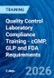 Quality Control Laboratory Compliance Training - cGMP, GLP and FDA Requirements (April 22-23, 2026) - Product Thumbnail Image