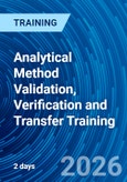 Analytical Method Validation, Verification and Transfer Training (ONLINE EVENT: May 7-8, 2026)- Product Image