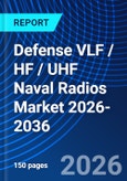 Defense VLF / HF / UHF Naval Radios Market 2026-2036- Product Image
