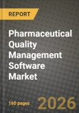 Pharmaceutical Quality Management Software (QMS) Market Outlook 2026-2034: Market Share, and Growth Analysis by Deployment Type, End-User, Component, Application- Product Image
