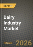 Dairy Industry Market Size, Share & Growth Analysis Report - Industry Trends, Competitive Landscape, Segment Insights (by Product Type, Application, End-User), and Forecast 2024-2034- Product Image
