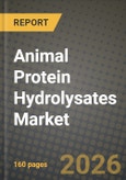 Animal Protein Hydrolysates Market Size, Share & Growth Analysis Report - Industry Trends, Competitive Landscape, Segment Insights (by Product Type, Application, End-User), and Forecast 2024-2034- Product Image