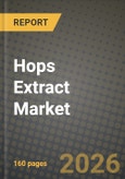 Hops Extract Market Size, Share & Growth Analysis Report - Industry Trends, Competitive Landscape, Segment Insights (by Product Type, Application, End-User), and Forecast 2024-2034- Product Image