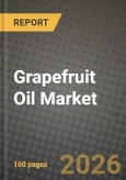 Grapefruit Oil Market Size, Share & Growth Analysis Report - Industry Trends, Competitive Landscape, Segment Insights (by Product Type, Application, End-User), and Forecast 2024-2034- Product Image