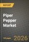 Piper Pepper Market Size, Share & Growth Analysis Report - Industry Trends, Competitive Landscape, Segment Insights (by Product Type, Application, End-User), and Forecast 2024-2034 - Product Thumbnail Image