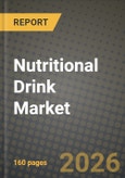 Nutritional Drink Market Size, Share & Growth Analysis Report - Industry Trends, Competitive Landscape, Segment Insights (by Product Type, Application, End-User), and Forecast 2024-2034- Product Image