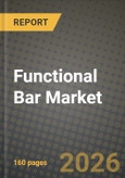 Functional Bar Market Size, Share & Growth Analysis Report - Industry Trends, Competitive Landscape, Segment Insights (by Product Type, Application, End-User), and Forecast 2024-2034- Product Image