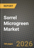 Sorrel Microgreen Market Size, Share & Growth Analysis Report - Industry Trends, Competitive Landscape, Segment Insights (by Product Type, Application, End-User), and Forecast 2024-2034- Product Image